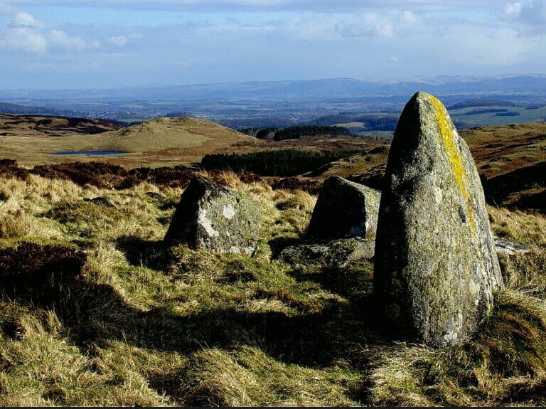 Brefordie stone circle near Comrie