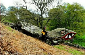 serpent of st fillans, 1275 x 675 for website logo – Ley Lines, amplifying, ill health, how they work Serpent or "Crocodile" of St. Fillans
