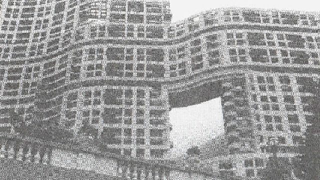 Feng shui building in china