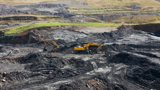 The Glentaggart open cast coal mine in Lanarkshire, Scotland, transmits many waves of black energy via a ley stream. Coal mine causes much geopathic stress by transmitting black ley energy
